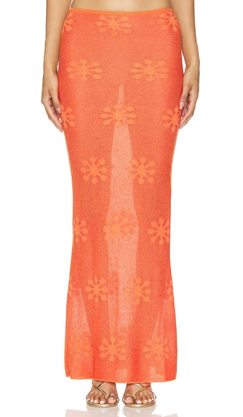 Asta Resort Knit Sunset Nina Skirt Size XS